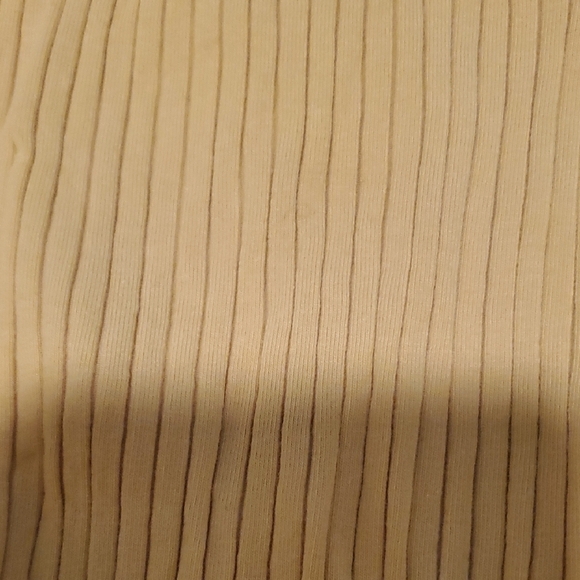 Rene Rofe Yellow Ribbed Baby Romper - Picture 4 of 4